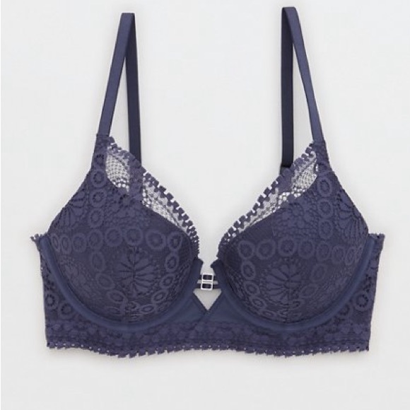 aerie Other - Aerie Real Power Plunge Push Up Bra